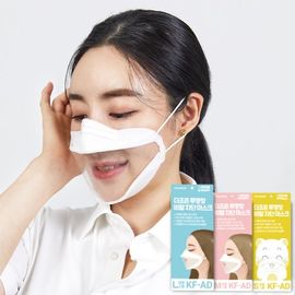 [The Joeun] (MFDS approval) The Jo Eun Droplet Blocking Transparent Window Mask (1 piece) (Large, Medium, Small) Grade - KF AD_High Transparent Optical Film, Anti-Fog_Made in Korea